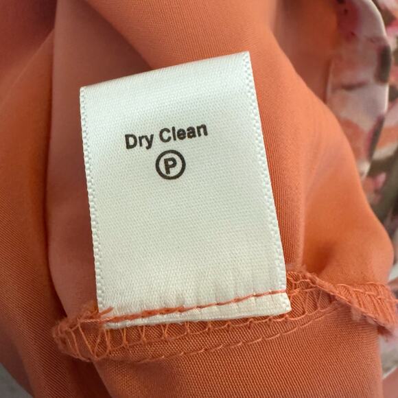 Womens Skirt Petite 8 Soft Petal Pink Floral Fairy Romantic Cottagecore Pleated - Picture 7 of 7